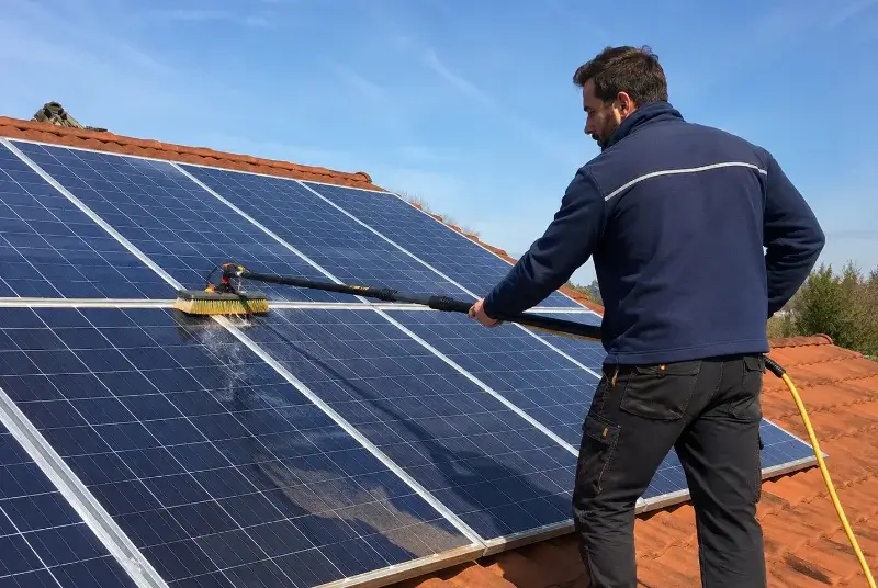 Nettoyage et entretien de panneaux solaires à Porté-Puymorens